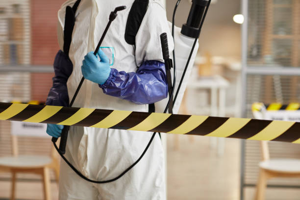 Professional Blood Cleanup technician working in Huntsville, TN